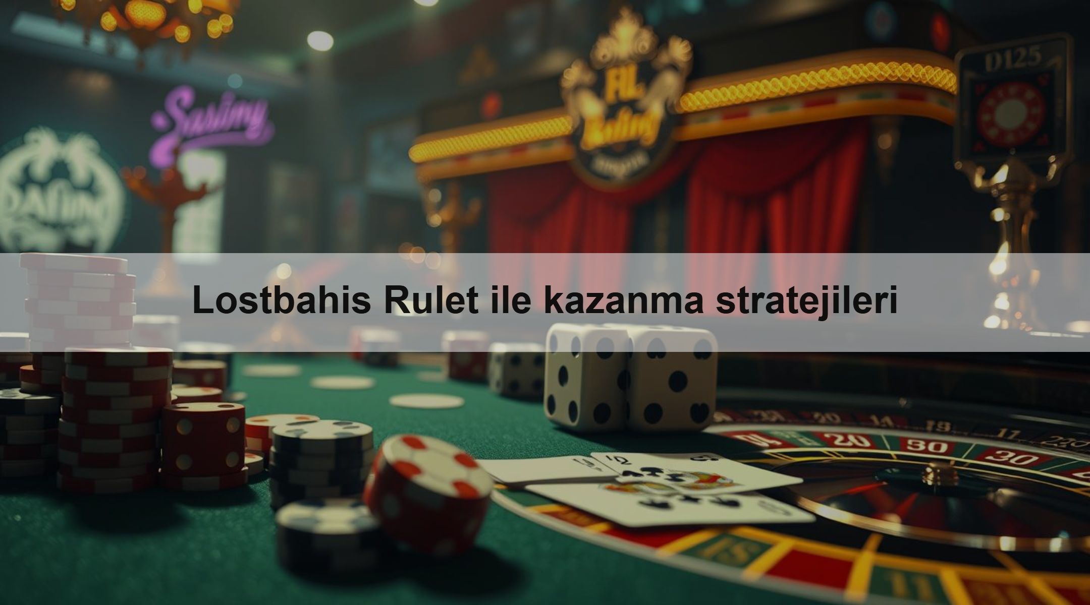 Lostbahis Rulet ile kazanma stratejileri 1 Lostbahis Rulet ile kazanma stratejileri